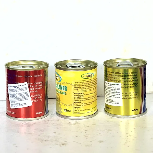 Vệ Sinh Buồng Đốt Cam Tech Super Clean 75ml Công Nghệ Cao Từ Mỹ, Làm Sạch Bình Xăng, Kim Phun