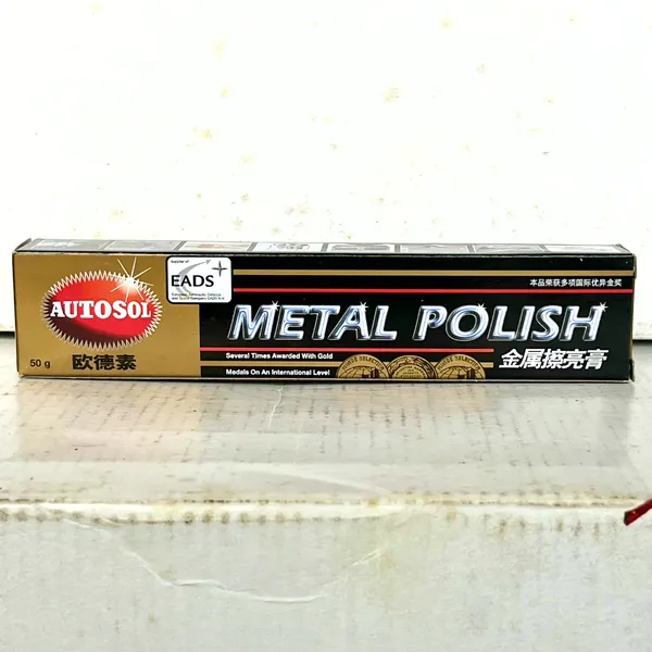 Kem Đánh Bóng Kim Loại Autosol Metal Polish dùng cho bề mặt đồng, inox, sơn, nhôm, viền điện thoại, lư đồng