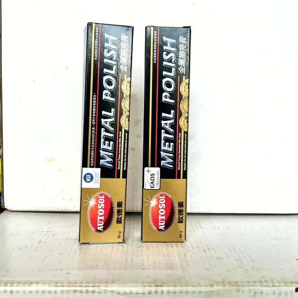 Kem Đánh Bóng Kim Loại Autosol Metal Polish dùng cho bề mặt đồng, inox, sơn, nhôm, viền điện thoại, lư đồng