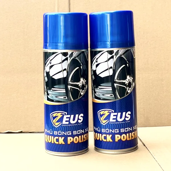 Chai Xịt Phủ Bóng Sơn Xe Máy ZEUS