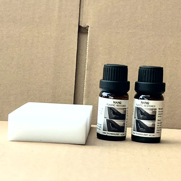 Chai 10ml phục hồi nhựa nhám NANO PLASTIC RESTORER