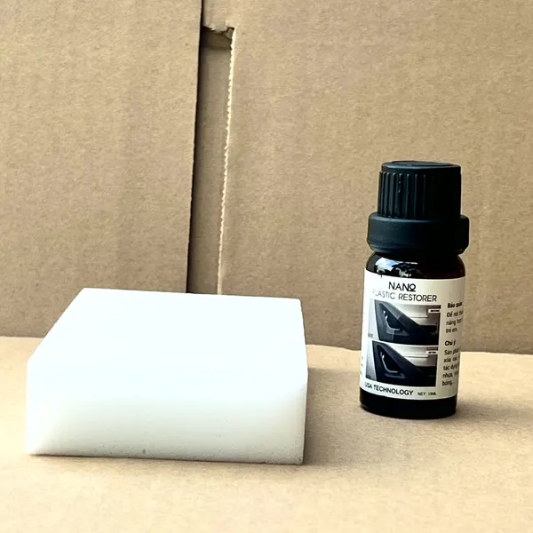 Chai 10ml phục hồi nhựa nhám NANO PLASTIC RESTORER