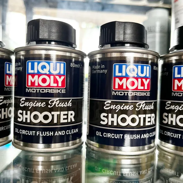 Súc Động Cơ Liqui Moly Engine Flush Shooter 80ML Nhập Khẩu Đức Cho Xe Số, Xe Tay Ga