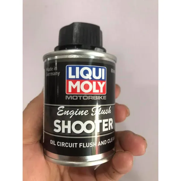 Súc Động Cơ Liqui Moly Engine Flush Shooter 80ML Nhập Khẩu Đức Cho Xe Số, Xe Tay Ga
