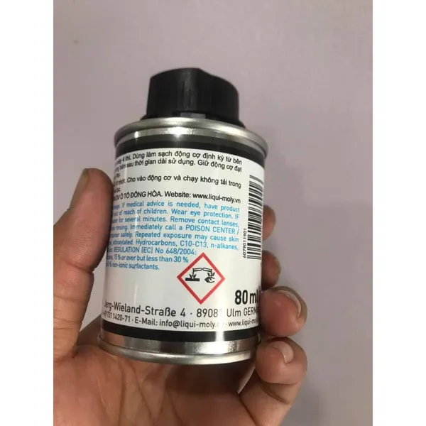 Súc Động Cơ Liqui Moly Engine Flush Shooter 80ML Nhập Khẩu Đức Cho Xe Số, Xe Tay Ga