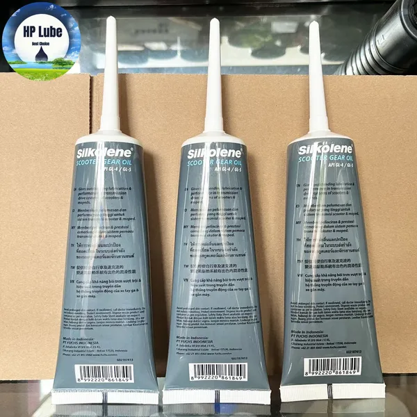 Nhớt Lap/ Nhớt Hộp Số Fuchs Silkolene Scooter Gear Oil 80W90 120ml Chính Hãng Cho Mọi Loại Xe Tay Ga Chính Hãng