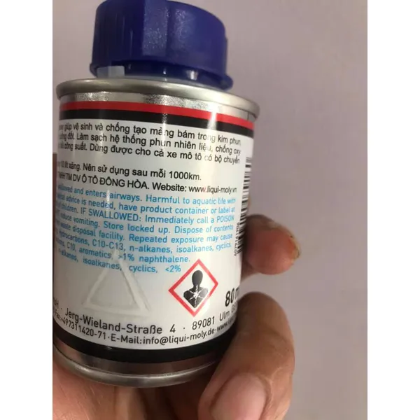 Vệ Sinh Buồng Đốt Liqui Moly 4T Additive