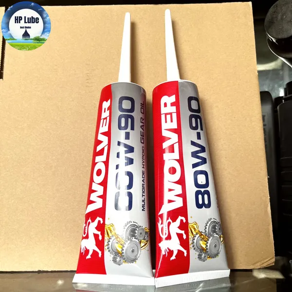 Nhớt Láp, Nhớt Hộp Số Wolver 80W90 GL5 120ML Nhập Khẩu Đức Cao Cấp Cho Xe Tay Ga