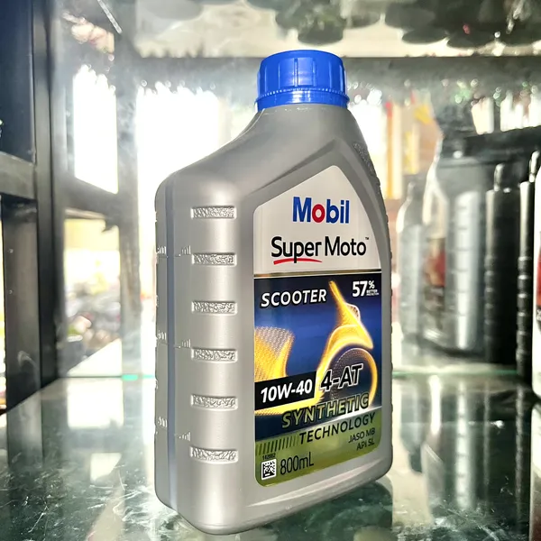 Nhớt Mobil 10w40 0.8L Xe Tay Ga Chính Hãng Nhập Khẩu Singapore