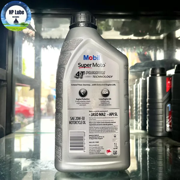 Nhớt Mobil 10w40 0.8L Xe Tay Ga Chính Hãng Nhập Khẩu Singapore