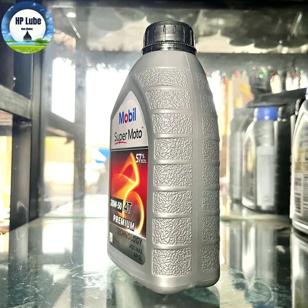 Nhớt Mobil 20w50 0.8L Cho Xe Số Nhập Khẩu Singapore