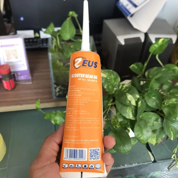 Nhớt Lap Hộp Số ZEUS 80w90 120ml Scooter Cho Mọi Loại Xe Tay Ga, Chính Hãng