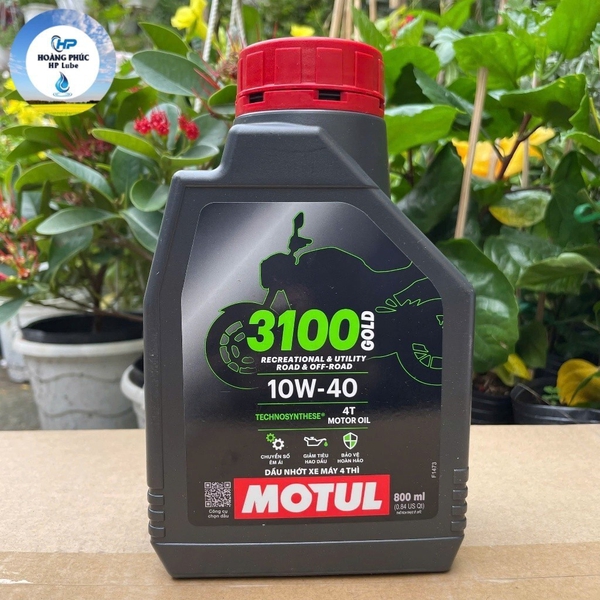 Mua Sỉ Thùng 12 Chai Nhớt Motul 3100 GOLD 10W40 0.8 Lít