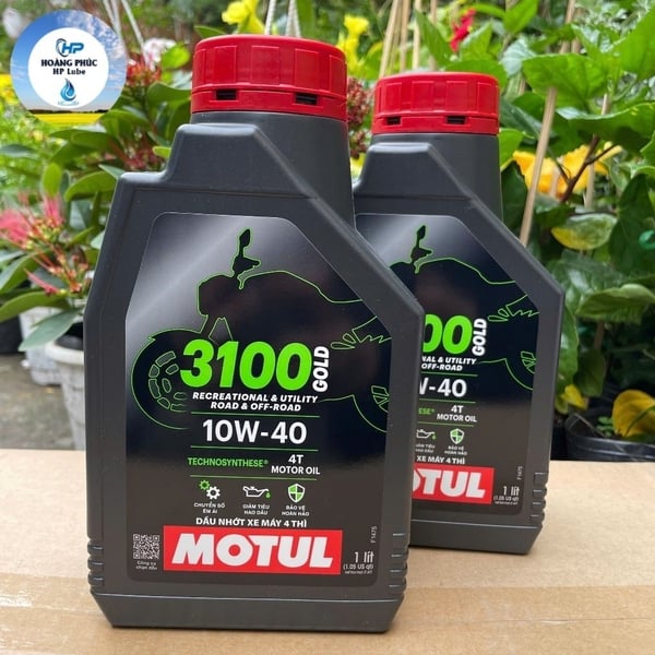 Mua Sỉ Thùng 12 Chai Nhớt Motul 3100 GOLD 10W40 0.8 Lít