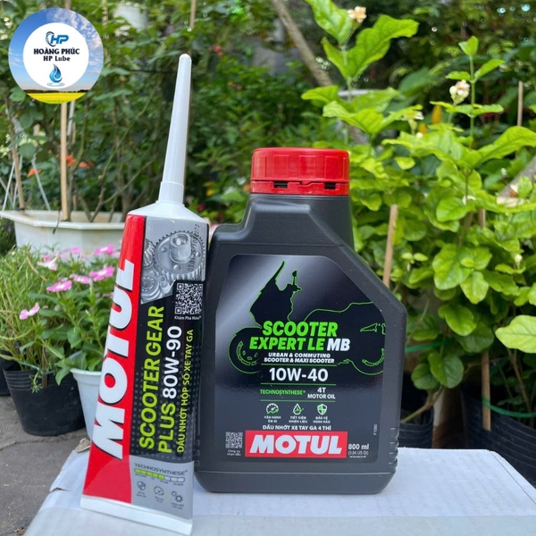 Mua Sỉ Thùng 12 Chai Nhớt Motul Xe Tay Ga Scooter Expert 10w40 0.8L