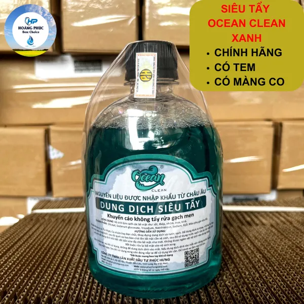 Dung Dịch Siêu Tẩy Rửa Ocean Clean Vệ Sinh Khoang Máy, Lốc Máy, Đầu Bò, Tẩy Bề Mặt Kim Loại, Rỉ Sét