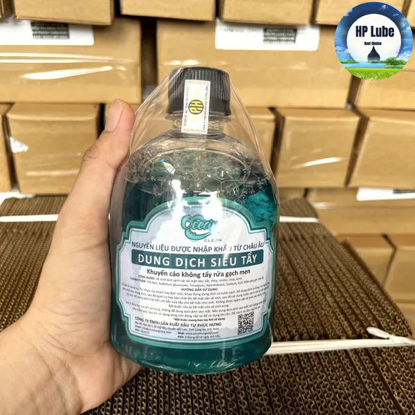Dung Dịch Siêu Tẩy Rửa Ocean Clean Vệ Sinh Khoang Máy, Lốc Máy, Đầu Bò, Tẩy Bề Mặt Kim Loại, Rỉ Sét