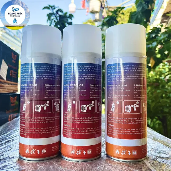 [Mẫu Mới] Chai Xịt Phục Hồi Nhựa Nhám Và Làm Bóng Lốp Xe BZ TIRE SHINE Blue Dolphin 450ml