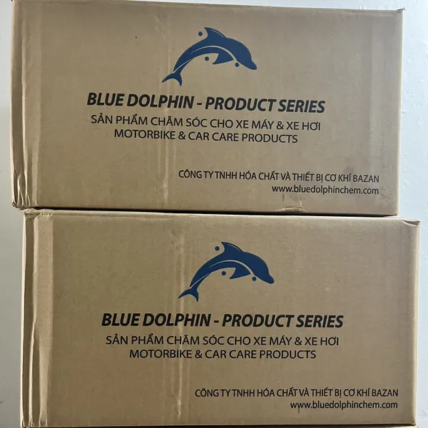 [Mẫu Mới] Chai Xịt Phục Hồi Nhựa Nhám Và Làm Bóng Lốp Xe BZ TIRE SHINE Blue Dolphin 450ml