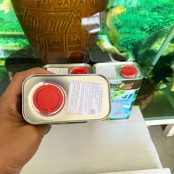 Nhớt Rafoil Xe Tay Ga Scooter 10W40 Lon 0.8L Full Tổng Hợp Nhập Khẩu UAE