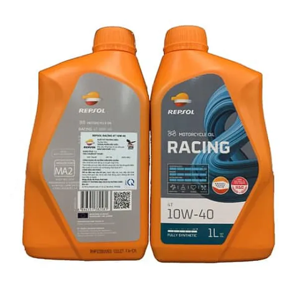 Nhớt Xe Máy Repsol Racing 10w40 4T 1L Full Tổng Hợp, Cao Cấp Cho Xe Số