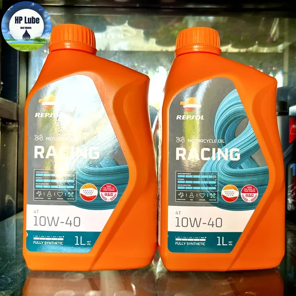 [Giá Sỉ Thùng] 1 Thùng Nhớt Repsol Racing 10w40 12 Chai (Mẫu mới 2022)