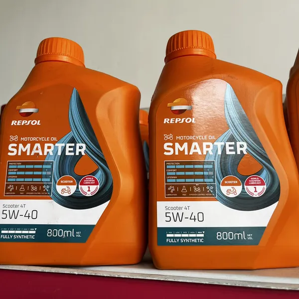 Nhớt Repsol Scooter Smarter 5w40 0.8L (nhớt Repsol cho xe tay ga)