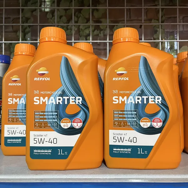 Nhớt Repsol Scooter Smarter 5w40 0.8L (nhớt Repsol cho xe tay ga)