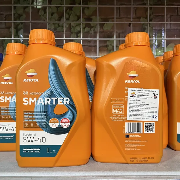 Nhớt Repsol Scooter Smarter 5w40 0.8L (nhớt Repsol cho xe tay ga)