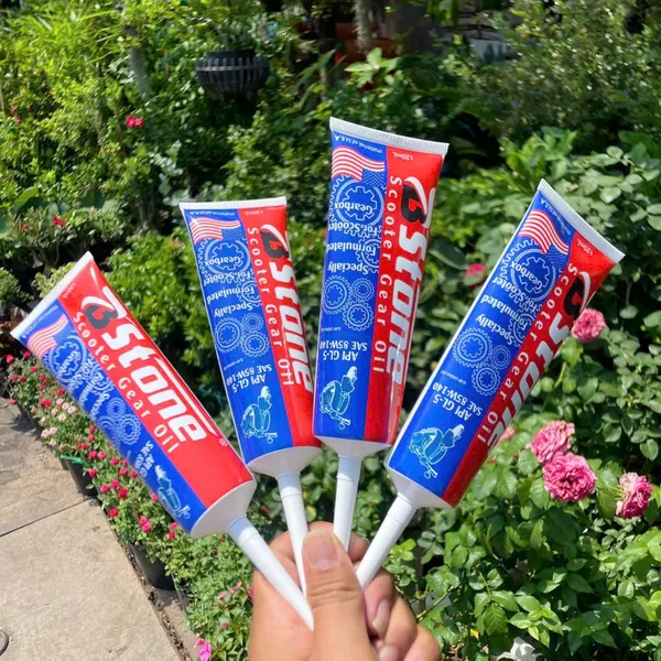 Combo 4 Nhớt Lap Chống Hú Cho Xe Tay Ga Bsfone Scooter Gear Oil 120ml 85w140