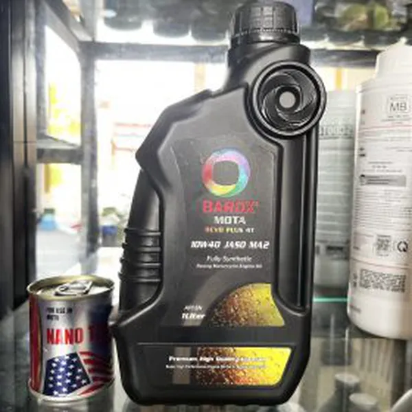 Nhớt Full Tổng Hợp Barox 10W40, hiệu suất cao, nhẹ số cho xe số.