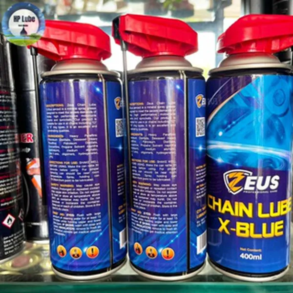Dưỡng Sên Zeus Mỡ Bò Xanh 400ml Chống Văng cao Cấp Tặng Chai Rửa Sên Mr.Finn 0.5L Và Bàn Chải 3D