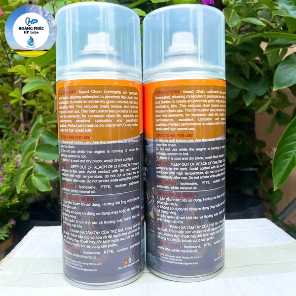 Dưỡng Sên Assert Mỡ Bò Xanh Chain Lube 400ML Chống Văng, Bám Dính Tốt, Chính Hãng