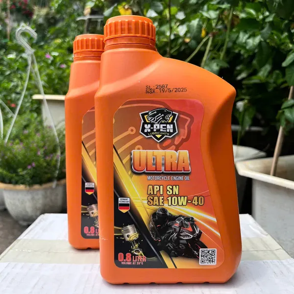 Nhớt XPEN 10w40 API SN Cho Xe Số 1L Phù Hợp Nhiều Dòng Xe Số Nguyên Liệu Nhập Khẩu Từ Đức