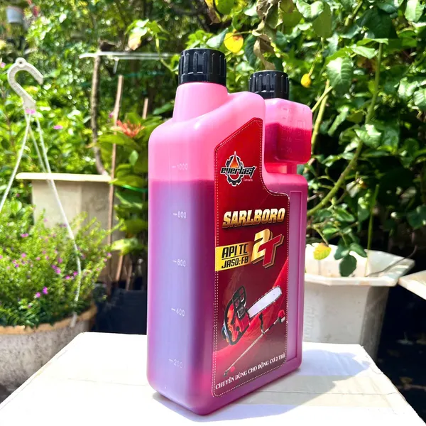 Nhớt 2 Thì EVERLAST SARLBORO 2T API TC JASO FB Dành Cho Máy Cắt Cỏ, Máy Cưa, Động Cơ 2 Thì