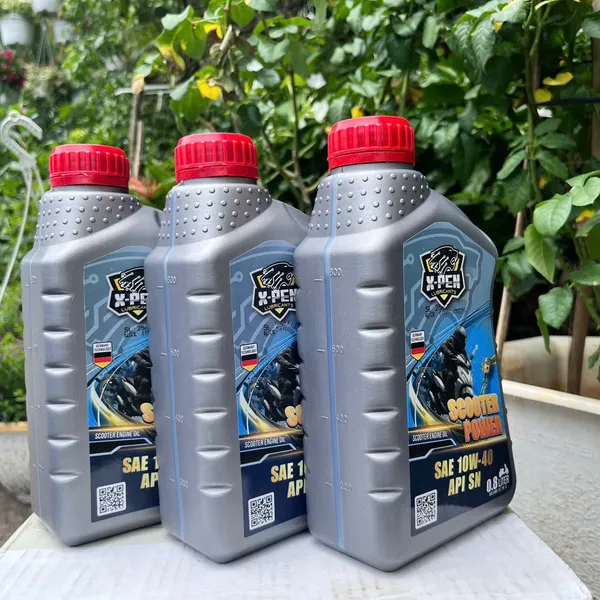 Nhớt XPEN 10w40 API SN Cho Xe Tay Ga Nguyên Liệu Nhập Khẩu Từ Đức, Phù Hợp Với Nhiều Dòng Xe