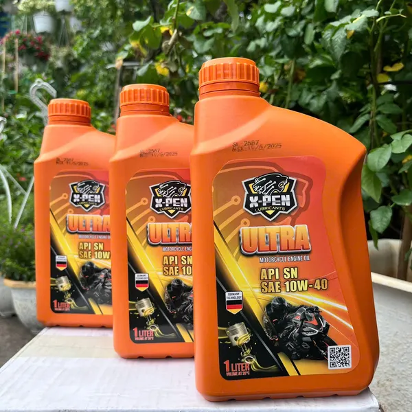 Nhớt XPEN 10w40 API SN Cho Xe Số 1L Phù Hợp Nhiều Dòng Xe Số Nguyên Liệu Nhập Khẩu Từ Đức