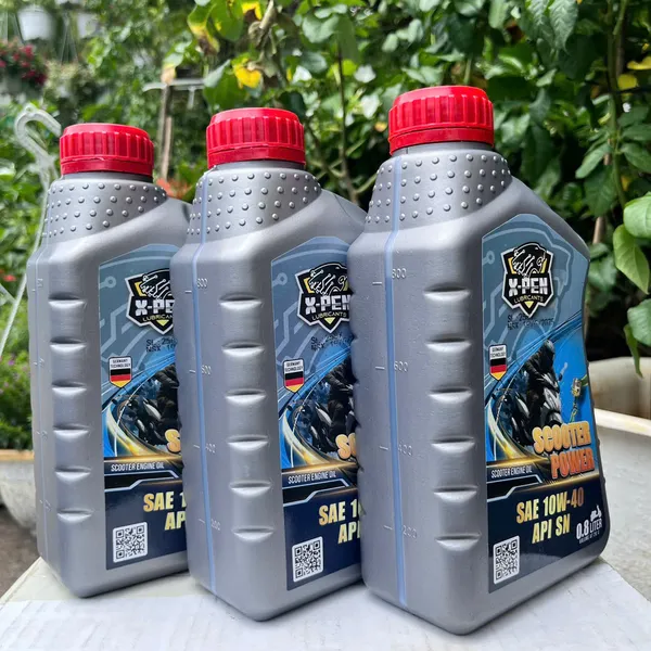 Nhớt XPEN 10w40 API SN Cho Xe Tay Ga Nguyên Liệu Nhập Khẩu Từ Đức, Phù Hợp Với Nhiều Dòng Xe