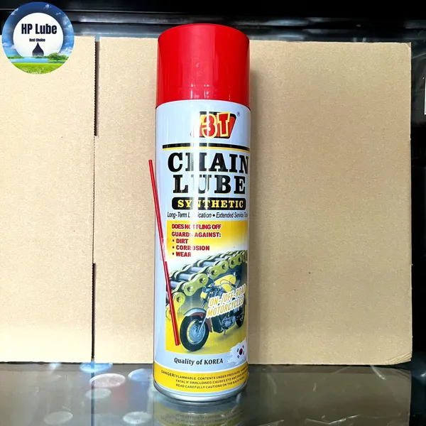Dưỡng Sên 3T Mỡ Bò Nước 3T Chain Lube 500ml Chống Văng, Bám Bính Tốt, Mỡ Bò Dang Phun