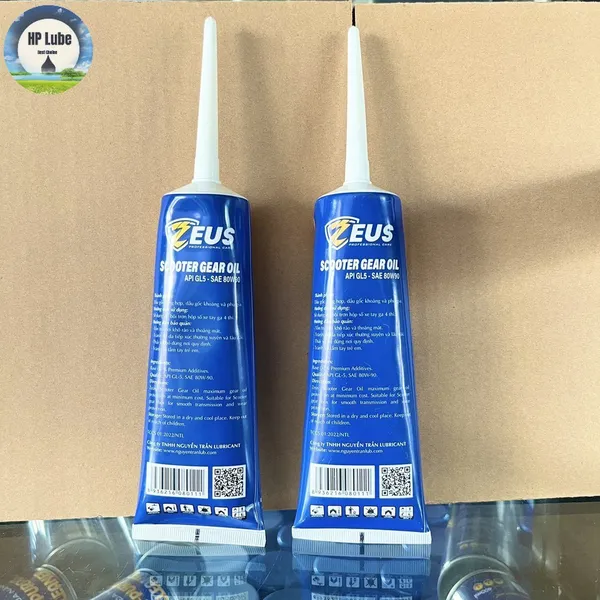 Nhớt Lap/Nhớt Hộp Số ZEUS Scooter Gear Oil API GL5-SAE 80W90 120ML