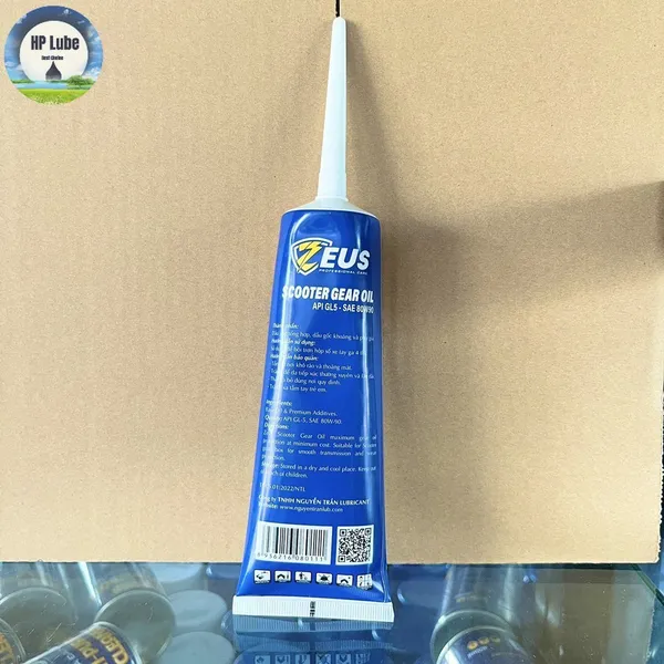 Nhớt Lap/Nhớt Hộp Số ZEUS Scooter Gear Oil API GL5-SAE 80W90 120ML