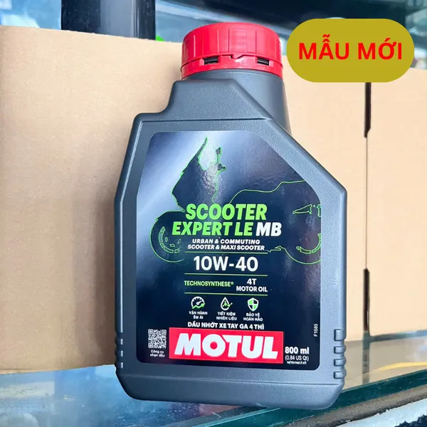 Nhớt Motul Xe Tay Ga Scooter Expert 10w40 0.8L