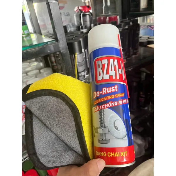 Chai Xịt Chống Rỉ Sét Và Bôi Trơn BZ41-WD 450ml Dùng Cho Dụng Cụ,  Các Vật Dụng Bằng Kim Loại