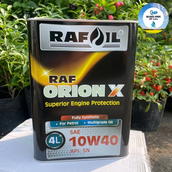 Nhớt Rafoil 10W40 4L -  Xe Hơi Xe Ô Tô Máy Xăng