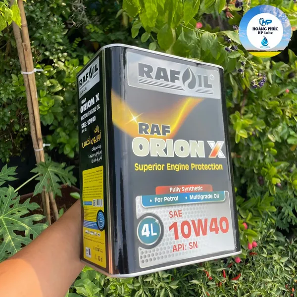 Nhớt Rafoil 10W40 4L -  Xe Hơi Xe Ô Tô Máy Xăng
