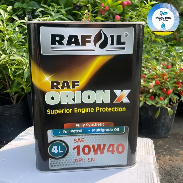 Nhớt Rafoil 10W40 4L -  Xe Hơi Xe Ô Tô Máy Xăng