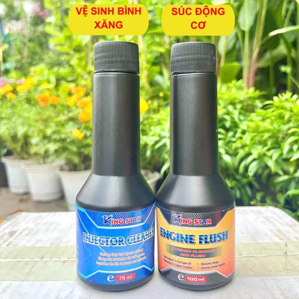 Vệ Sinh Buồng Đốt Kingstar Injector Clear 75ml Làm Sạch Vệ Sinh Hệ Thống Kim Phun Nhiêu Liệu