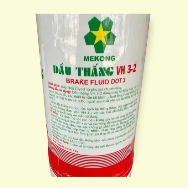 Dầu Thắng Phanh Đĩa Xe Máy Ô Tô MEKONG VH 3-2 830 ml Cho Xe Máy Ô Tô