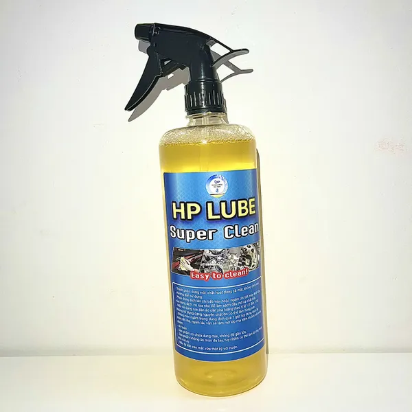 Chai HP Lube Super Clean 1L Rửa Full Xe, Vệ Sinh Nhông Sên Dĩa, Lốc Máy, Dàn Áo