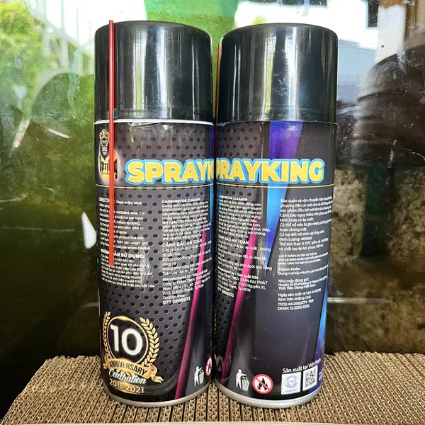 Chai Phục Hồi Nhựa Nhám Sprayking Plastic shine 400ml